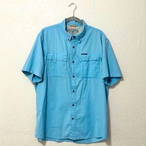 Field and Steam original outfitter blue button up men’s xl